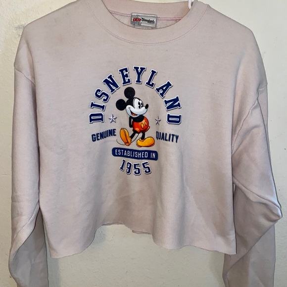 light pink disneyland crew neck - Picture 2 of 2